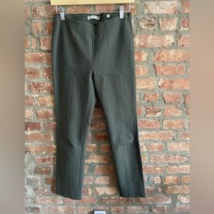 Vince stitch front green pant